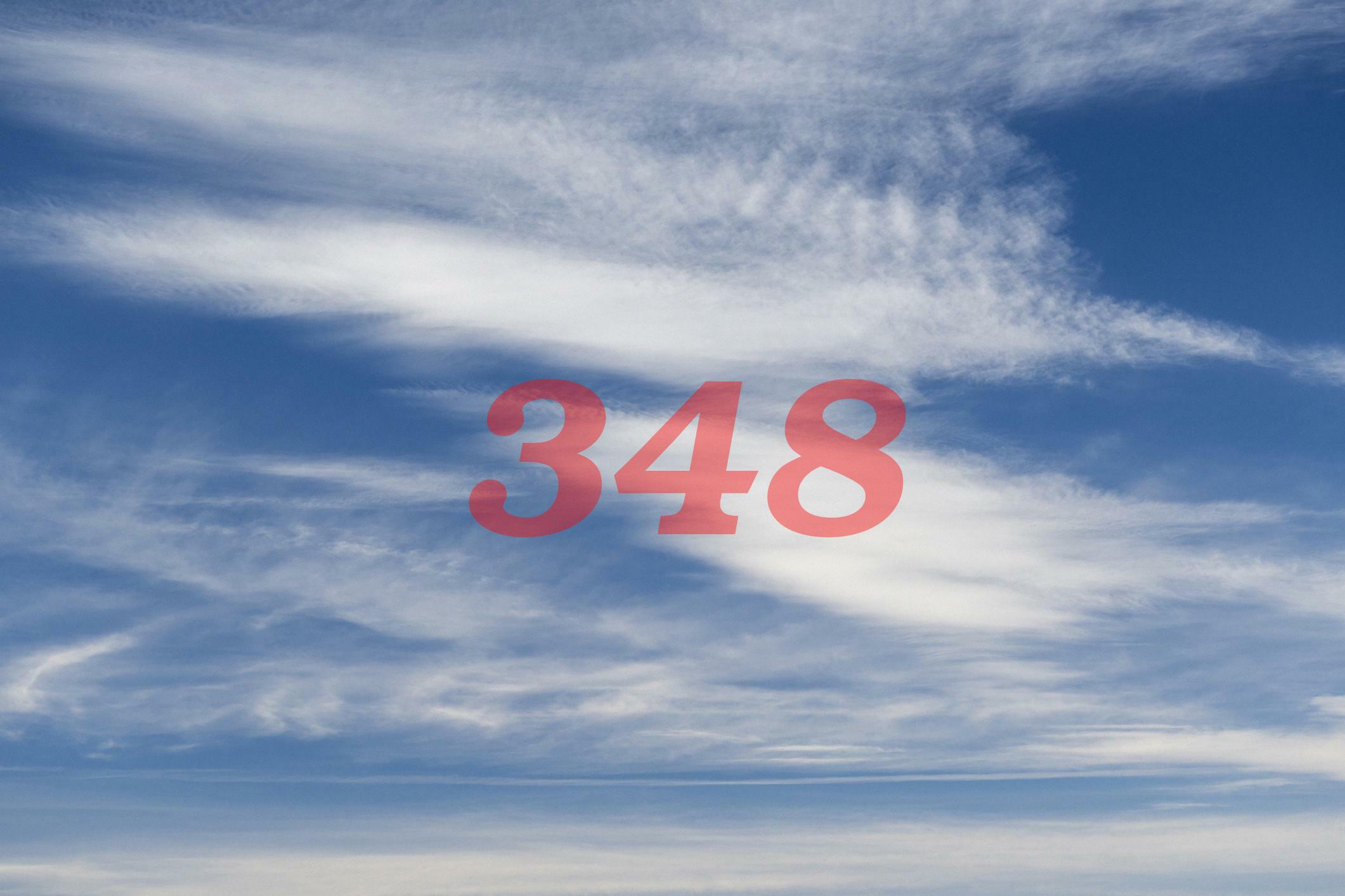 Angel Number 348 Numerology Meaning