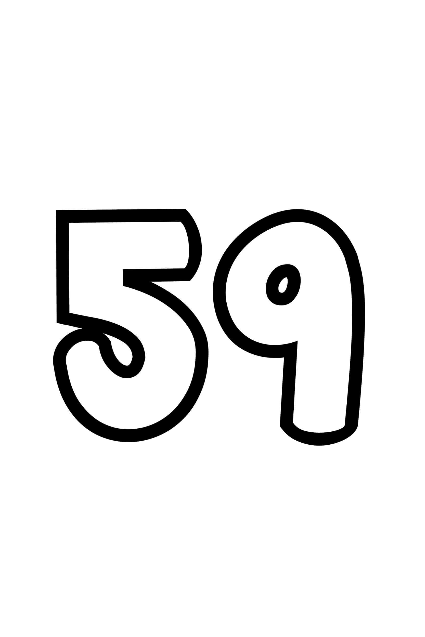 meaning of the number 59
