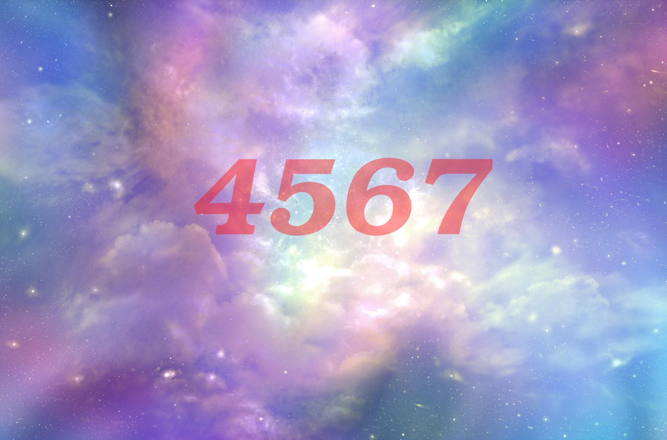 Angel Number 4567 Numerology Meaning