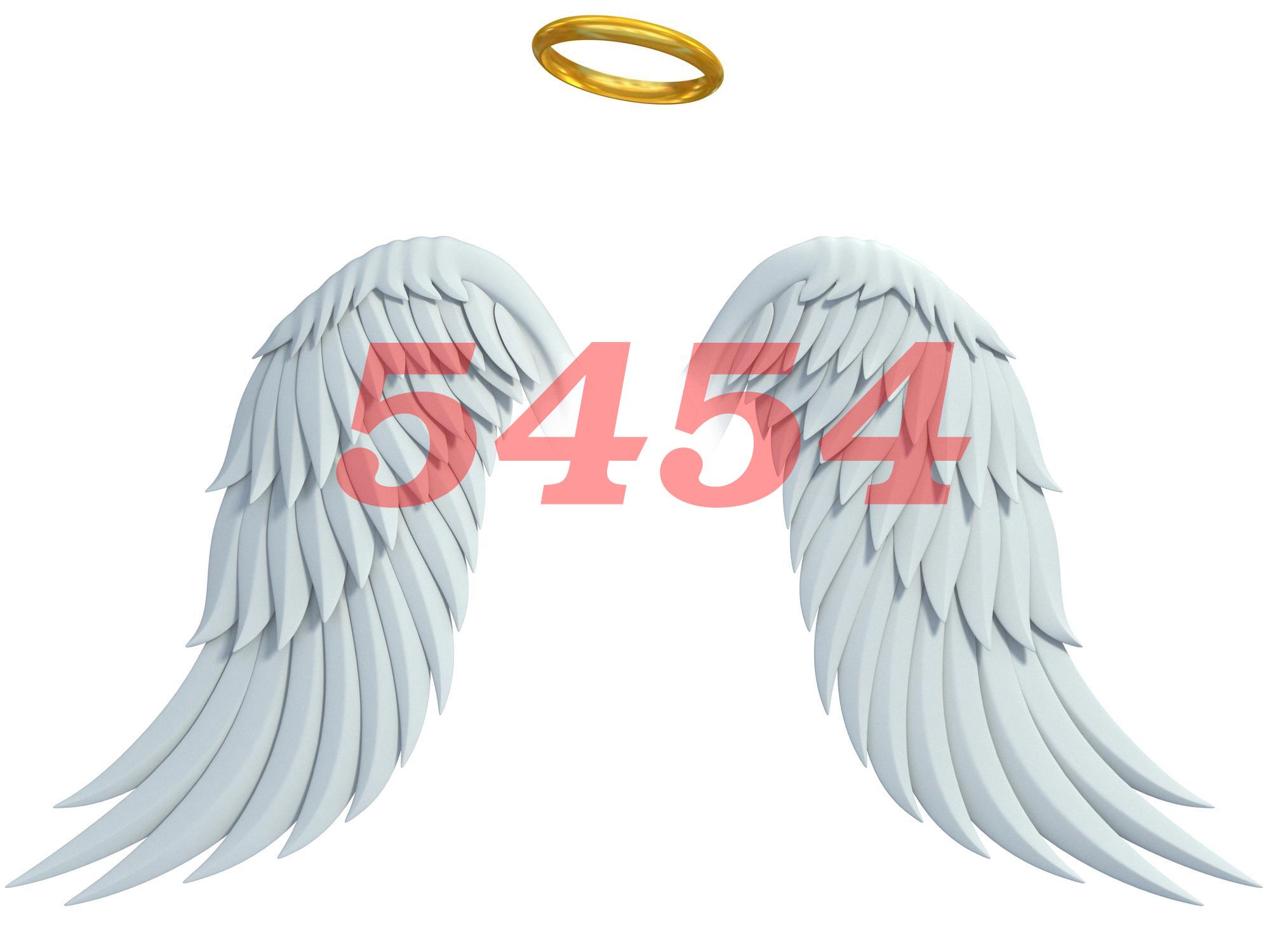 Angel Number 5454 Numerology Meaning