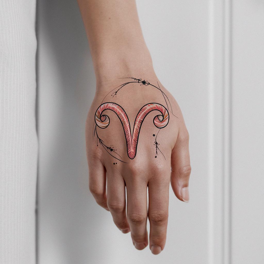 Aries Woman Hand Tattoo Ideas - TheReadingTub