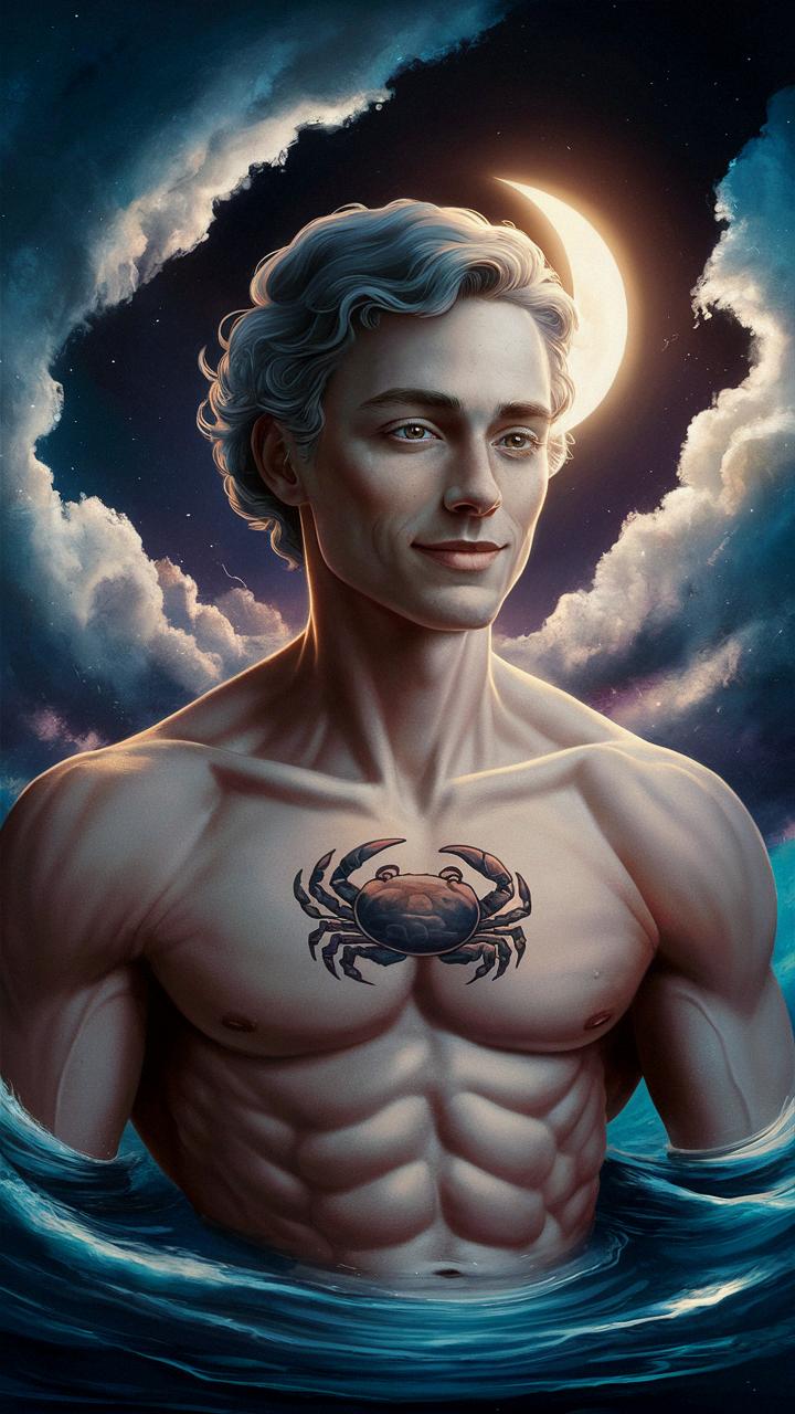 Exploring The Moon In Cancer Man TheReadingTub